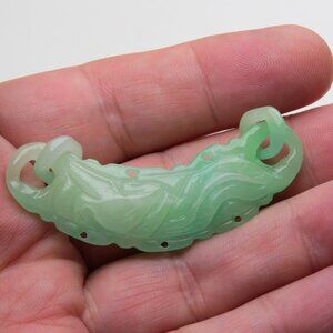 Natural Jade Hand Carved Pendent